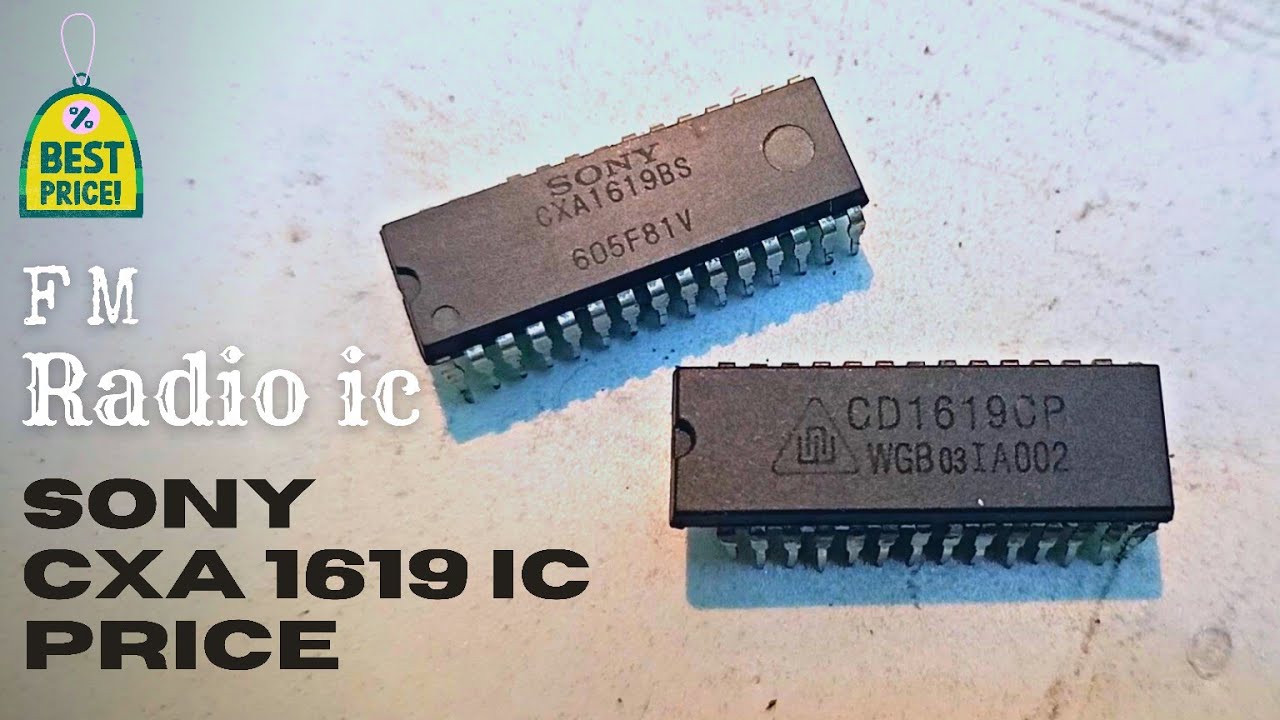 Sony cxa1619ic price | radio ic price | 1619 ic radio wiring