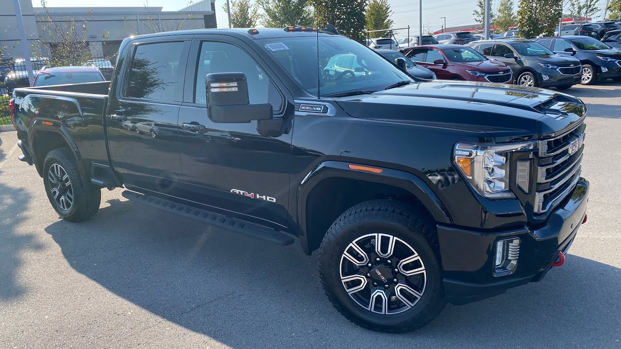 2021 GMC Sierra 2500HD 6.6 Gas AT4 Test Drive & Review