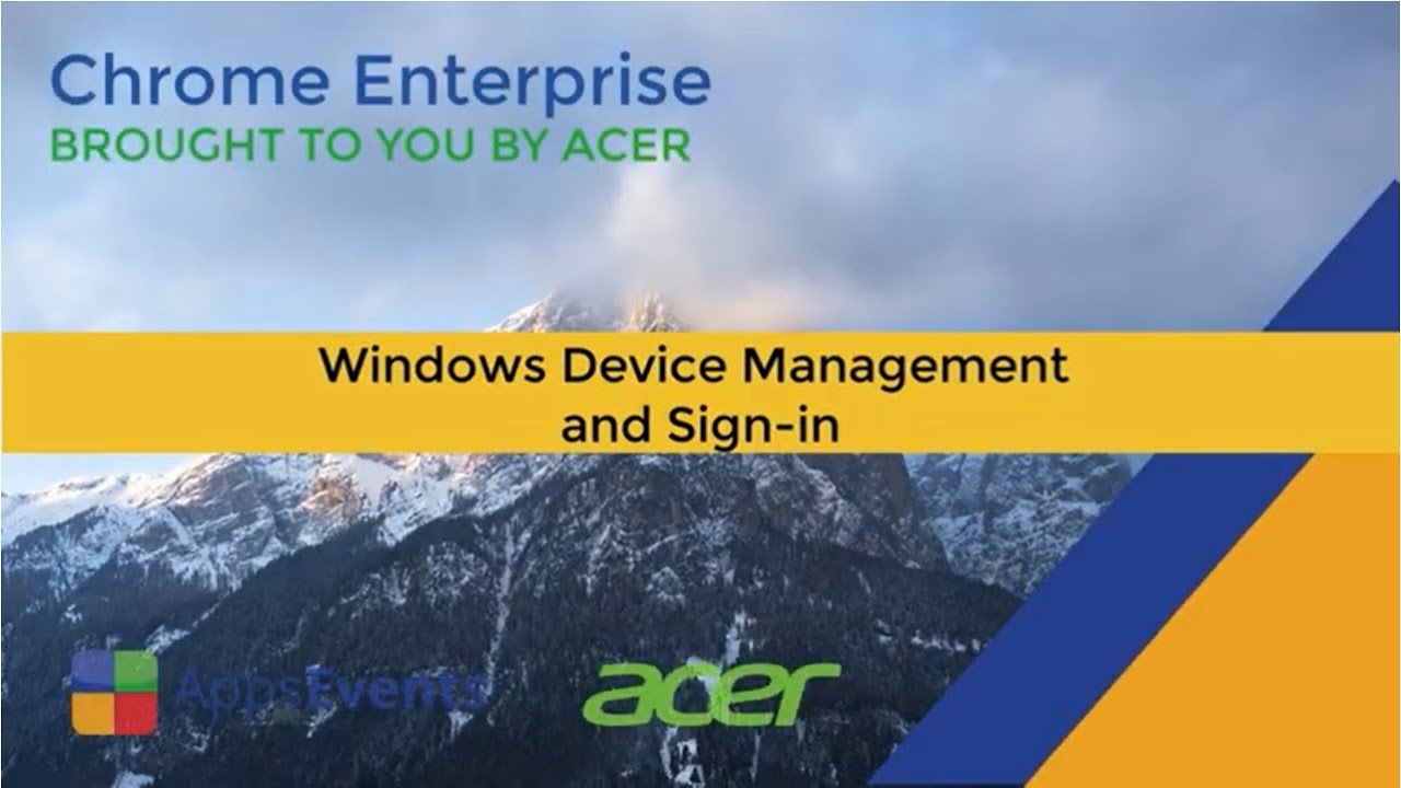 Google Workspace Enterprise Management: поставщик учетных данных Google для Windows GCPW