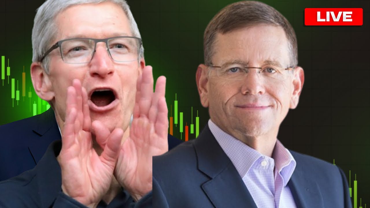 🔴BREAKING: CRITICAL APPLE EARNINGS REPORT 4:30PM! LIVE MARKET UPDATE