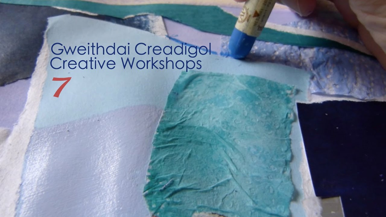 Gweithdy | Workshop 7: Abstract Collage