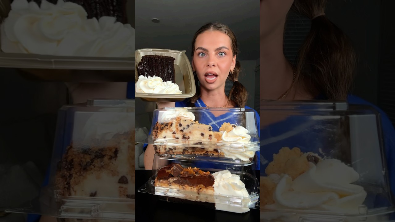 Trying and Rating EVERY Cheesecake from The Cheesecake Factory Part 1 🍰
