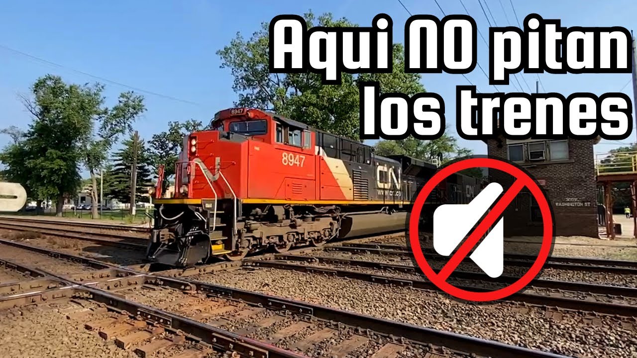 Asi son las zonas de silencio donde no pita el tren (No train horn area)