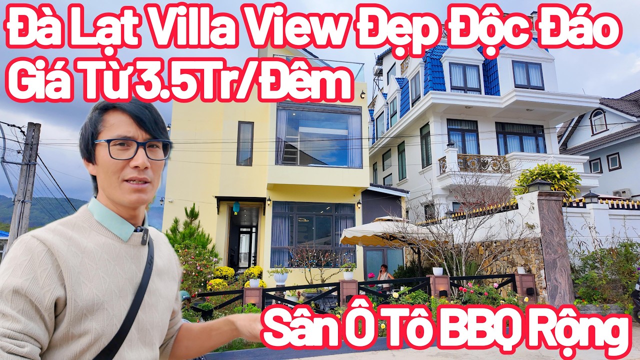 Đà Lạt Phát Hiện Một Căn Villa Đẹp Thiết Kế Lạ Chỉ Từ 3.5Tr/Đêm