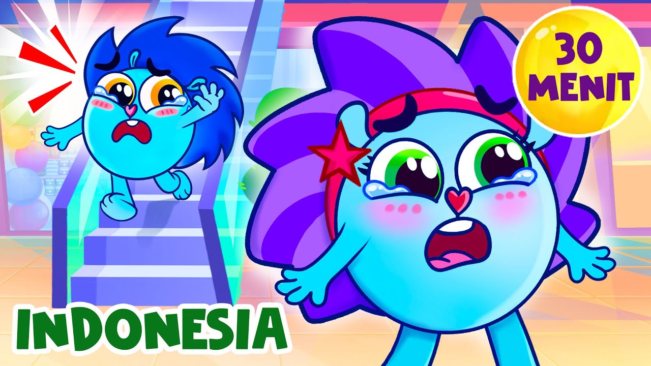 Lagu Aku Tersesat | + Lagu Anak-Anak Terbaik oleh Baby Zoo INDONESIA 😻🐨🐰🦁