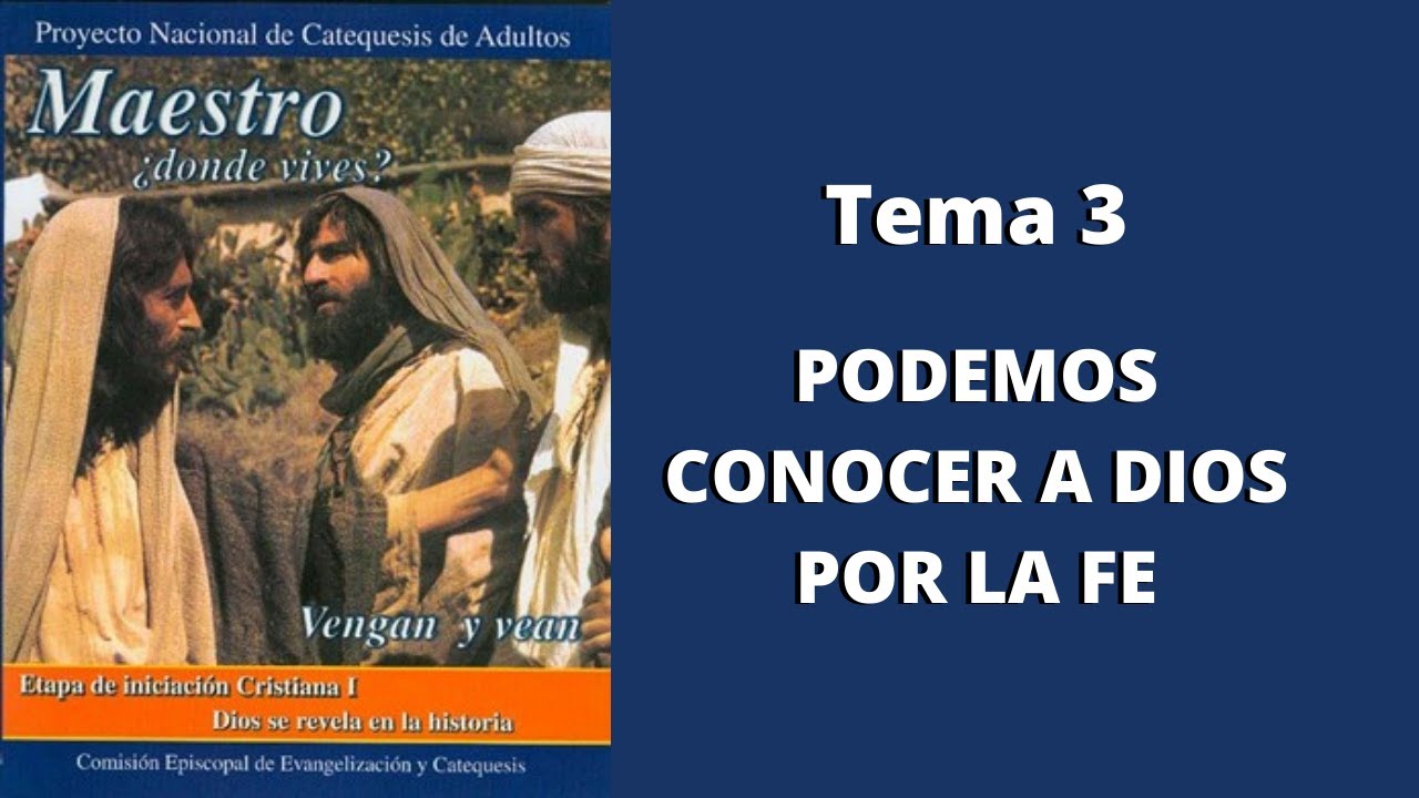 Podemos conocer a Dios por la fe