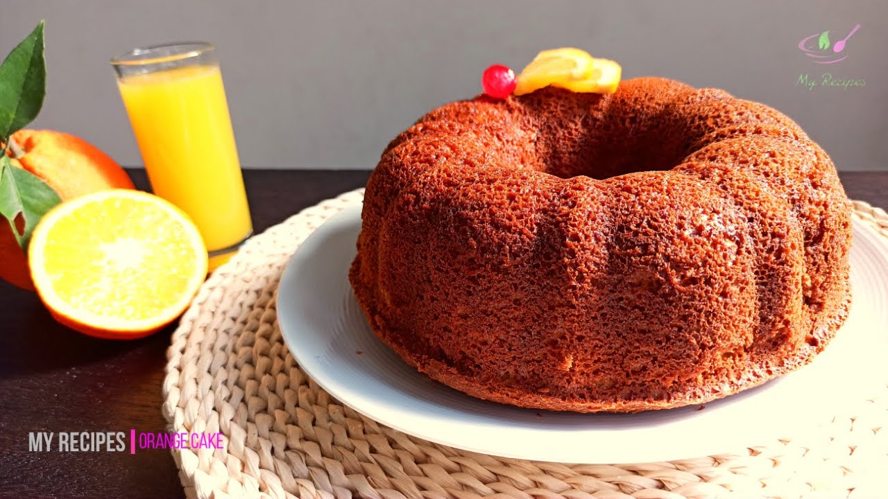 كيكة البرتقال صحية وشهية  - Orange Cake