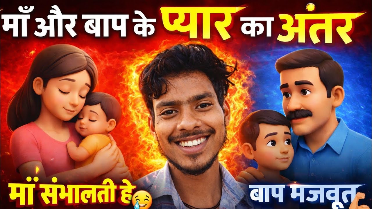 माँ का प्यार vs बाप का प्यार 😢 सच्चाई सुनकर आँखें नम हो जाएंगी