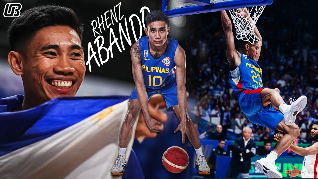 Rhenz Abando GILAS High Flying Moments! | Dunks, Blocks & More!🔥 GILAS 2022-23
