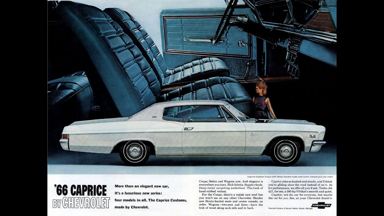 1966 Chevrolet Impala/ Caprice/ Bel Air/ Biscayne/ Full Size Car Body Style Options