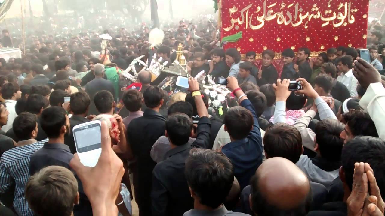 Taboot Shahzada Ali Akbar at Jageer-e-Ali Akber as