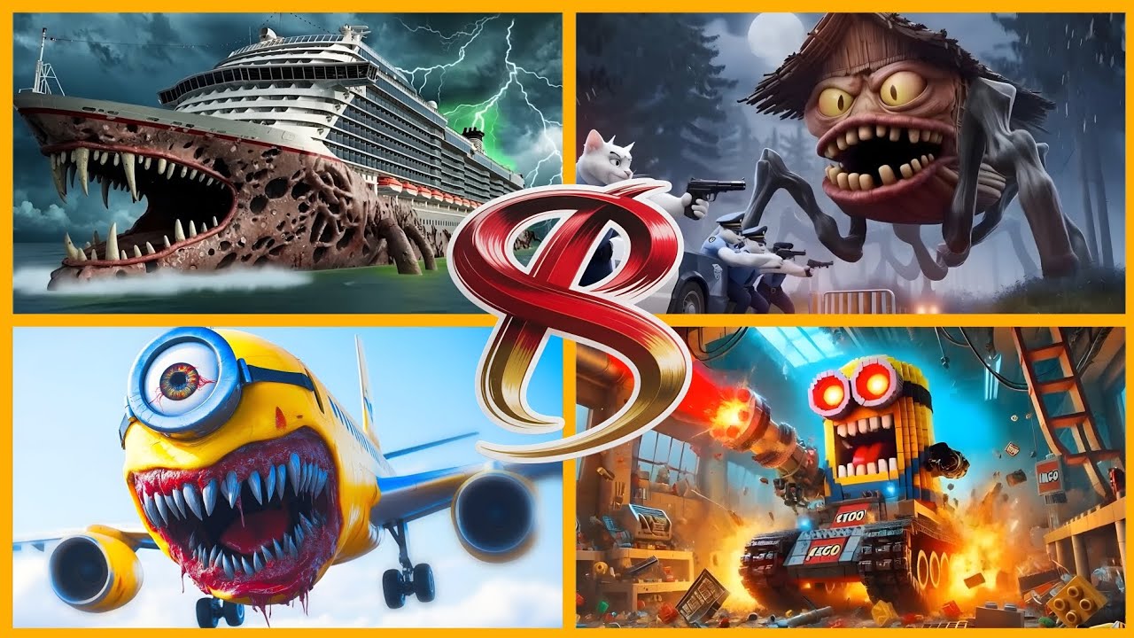 MONSTER CLASH 7X | Insane Monster Battles + Tiles Hop Madness!