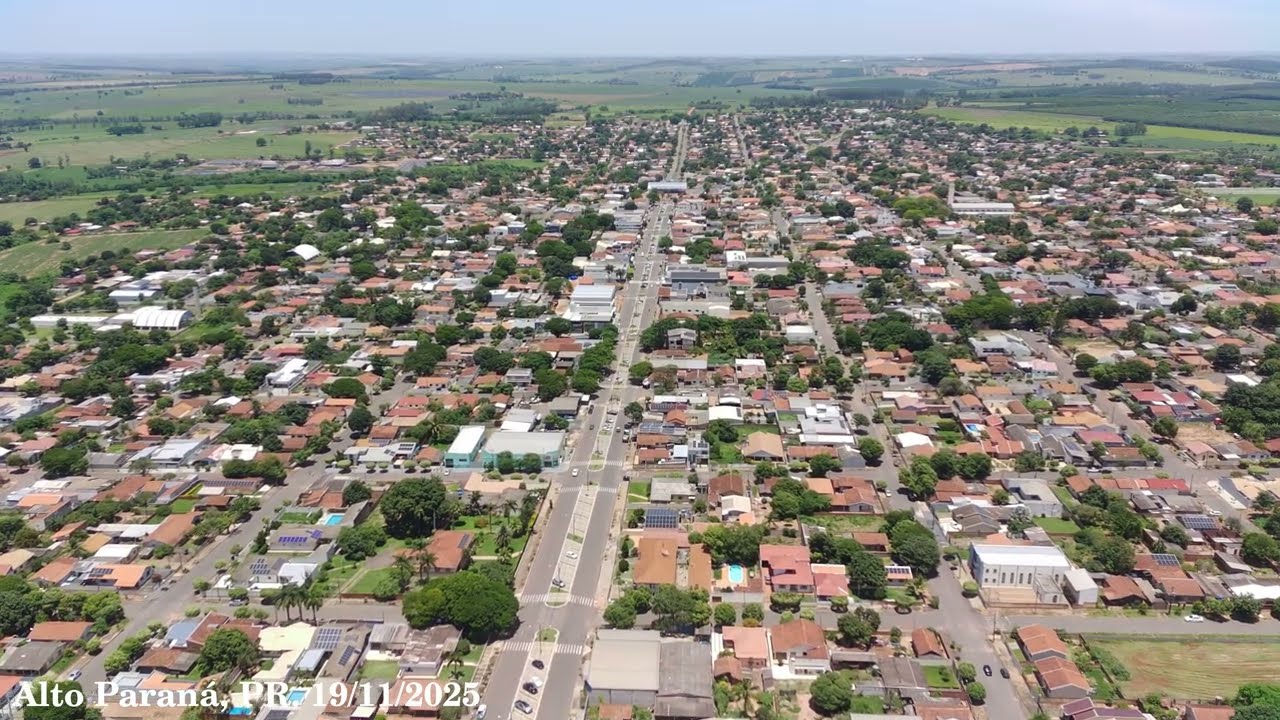 Voo drone, Alto Paraná, PR - 20251119
