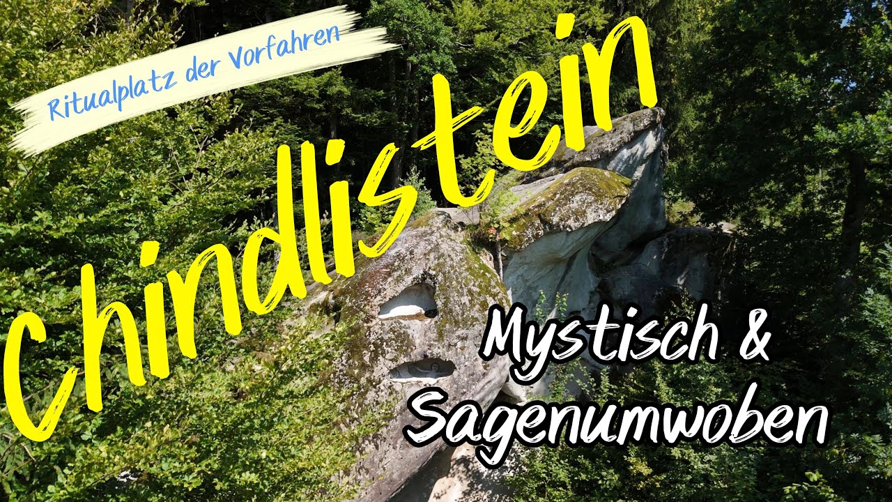 Mystischer und legendärer Ritualort der Vorfahren der Chindlistein in Heiden, Appenzell