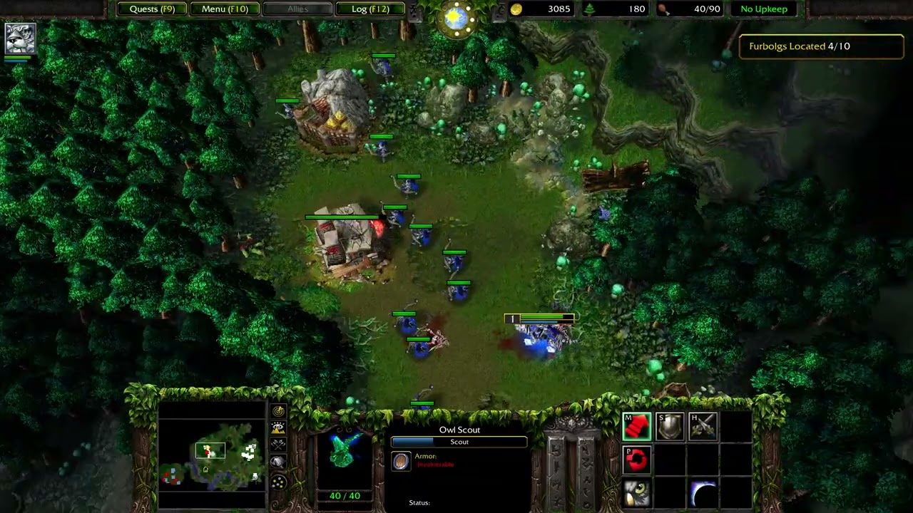 Warcraft III CAMPAIGN Ch4 Eternity s End ep1 Enemies at the Gate