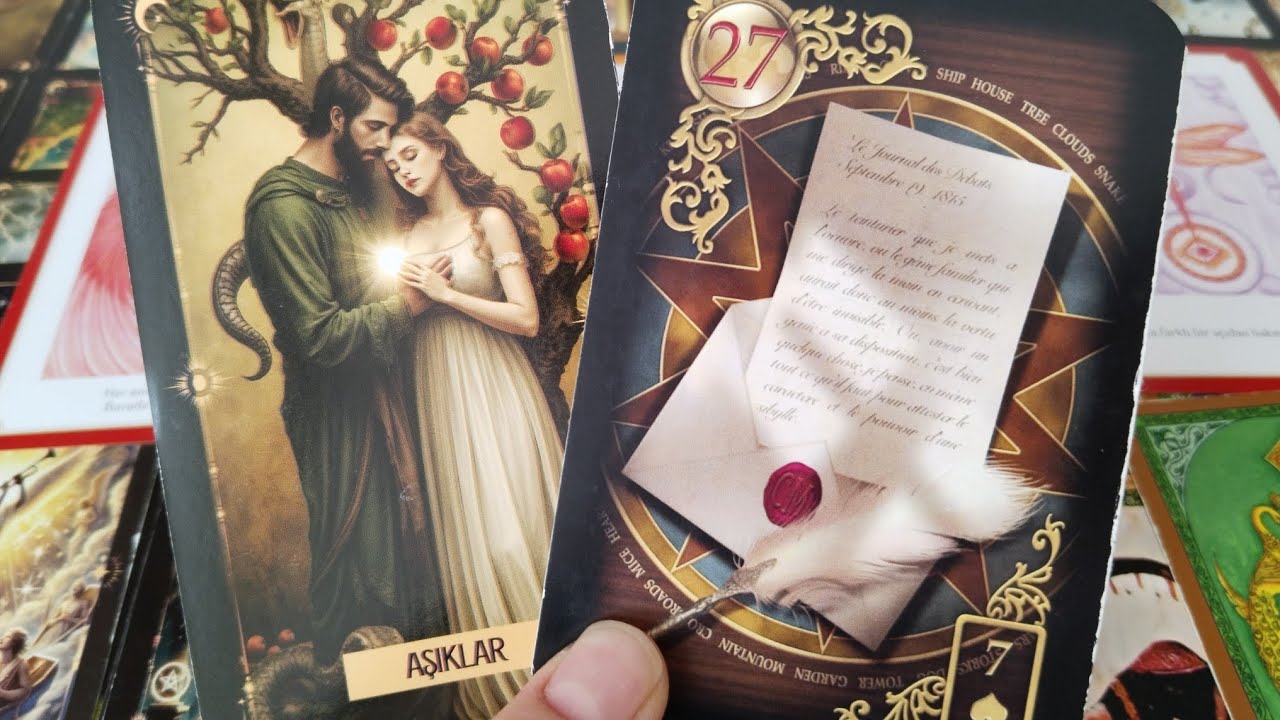 AKLINDAKİ KİŞİYE❤️ SENİ SORDUM CEVAPLAR ÇOK NET🧿😇💯#tarot #katinaaçılımı #bilincaltiokumasi #keşfet 
