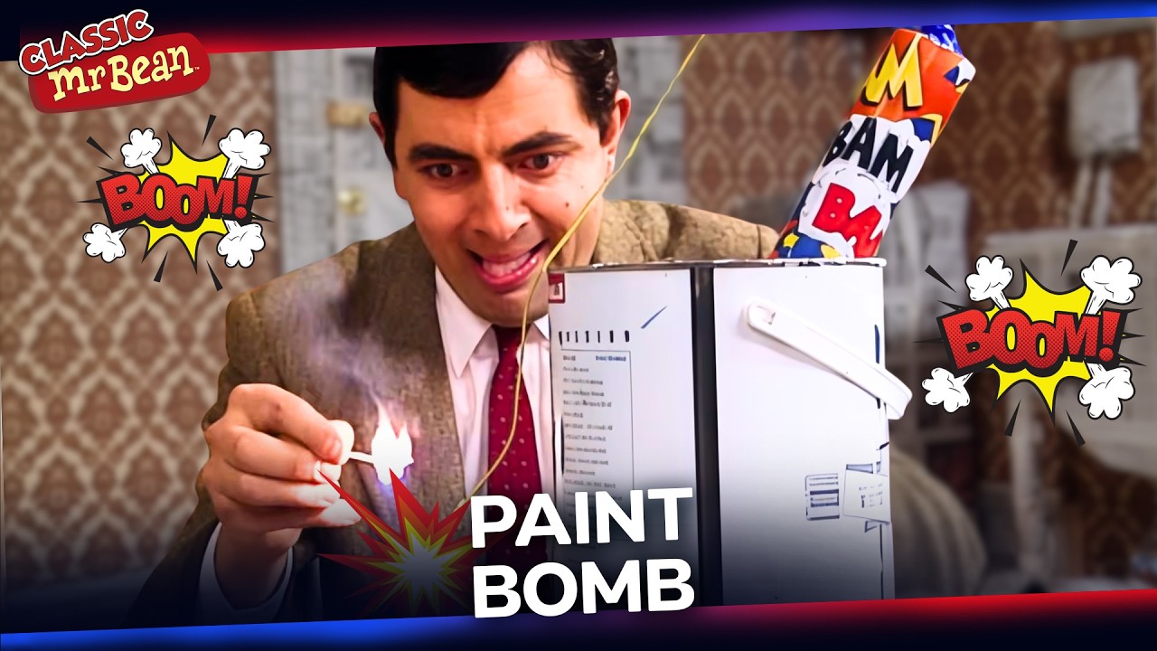 Painting DIY with Mr. Bean! | Classic Mr Bean