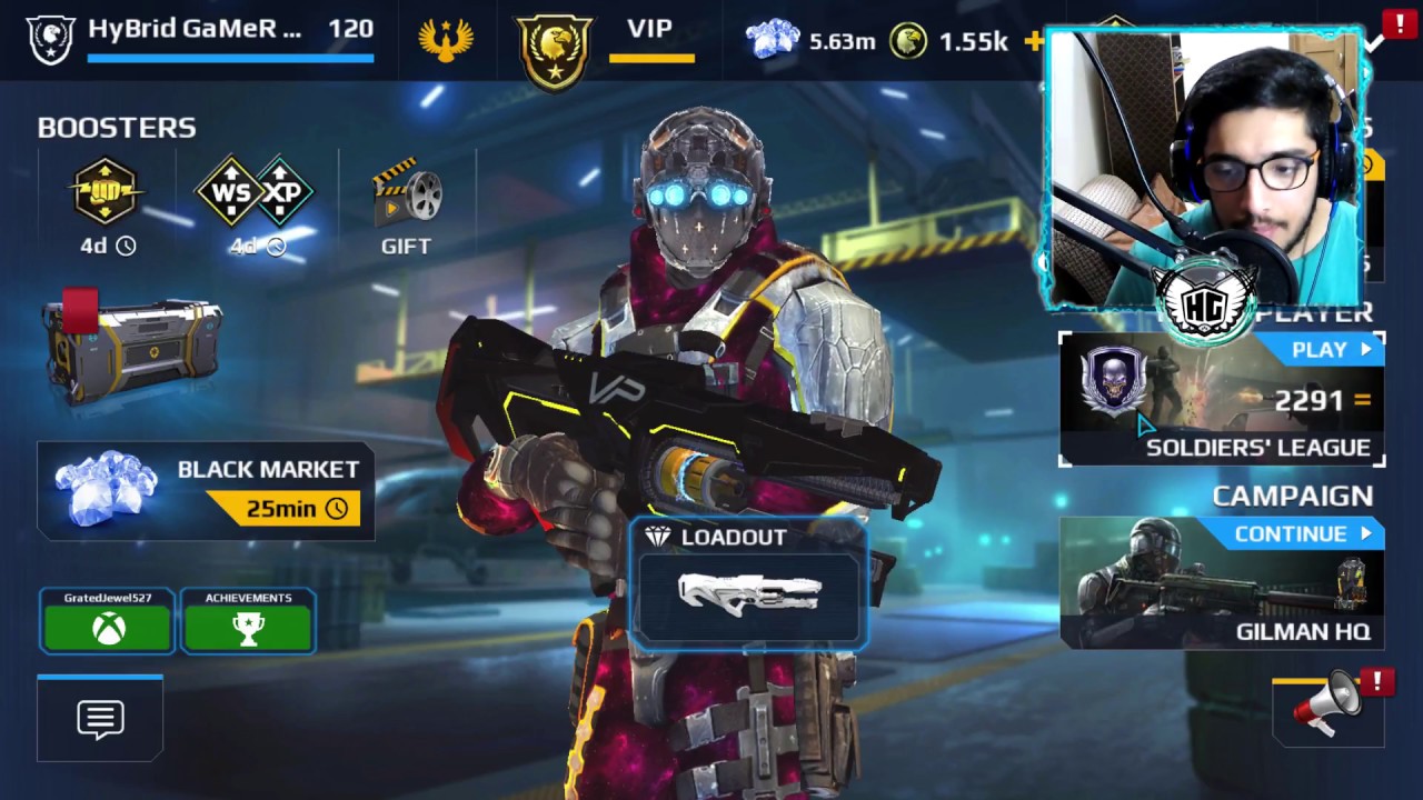 Modern Combat 5 PC - Insane Kills with the VERPOWER!! - LIVE!#39