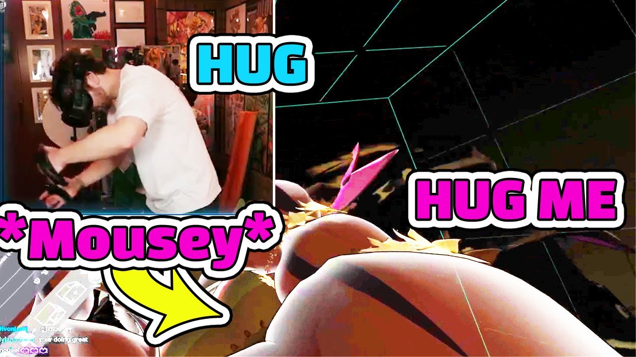 CDawgVA Hugs Ironmouse in VR to Comfort Her