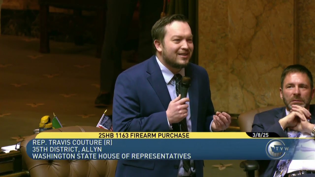 Rep. Travis Couture fights to exempt National Guard/Reservists from bill mandating new gun training