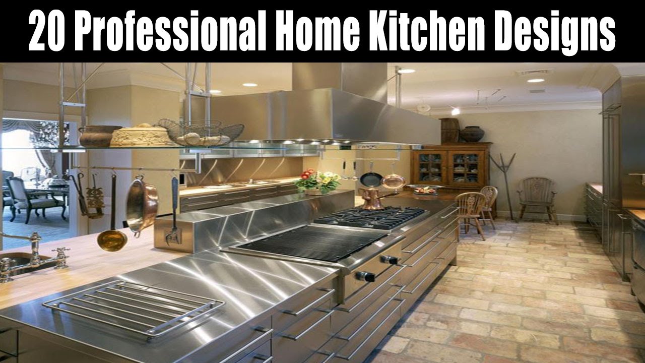 20 Professional Home Kitchen Designs