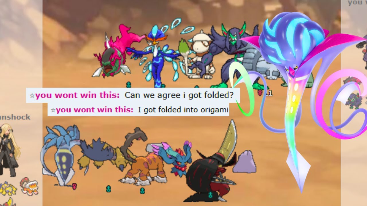 THE HYPNOTIC MEGA MALAMAR GAVE THEM NO CHANCE AT ALL ON POKEMON SHOWDOWN!!