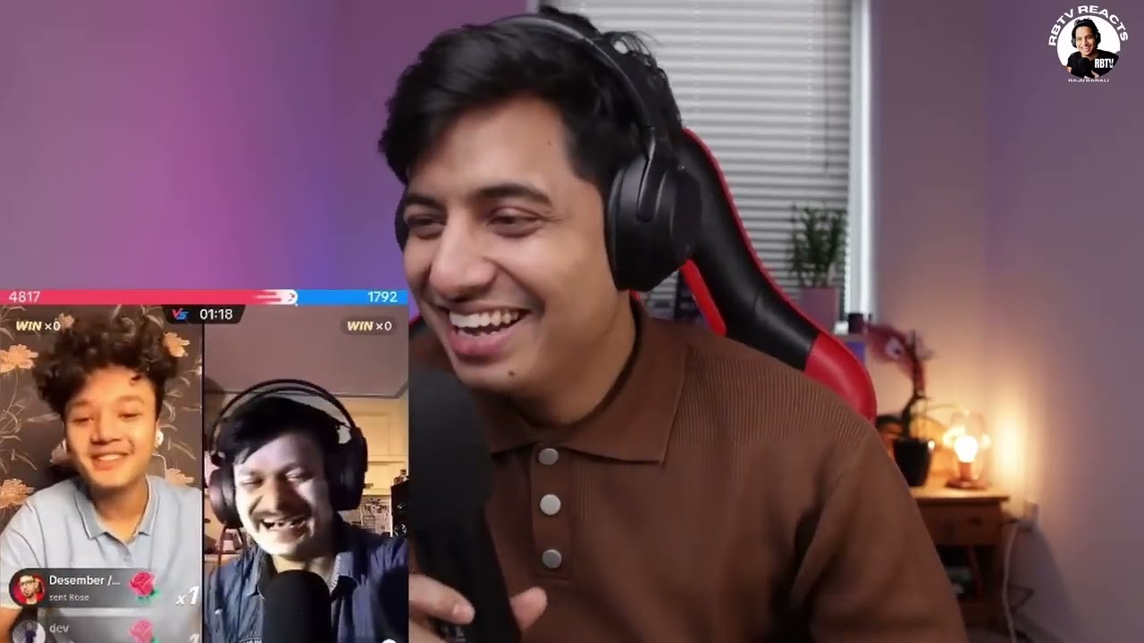 BEST REACTION IN MY TIKTOK LIVE BY NEPALI YOUTUBER || ROOBEN KHADKA AND AAYUSH||
