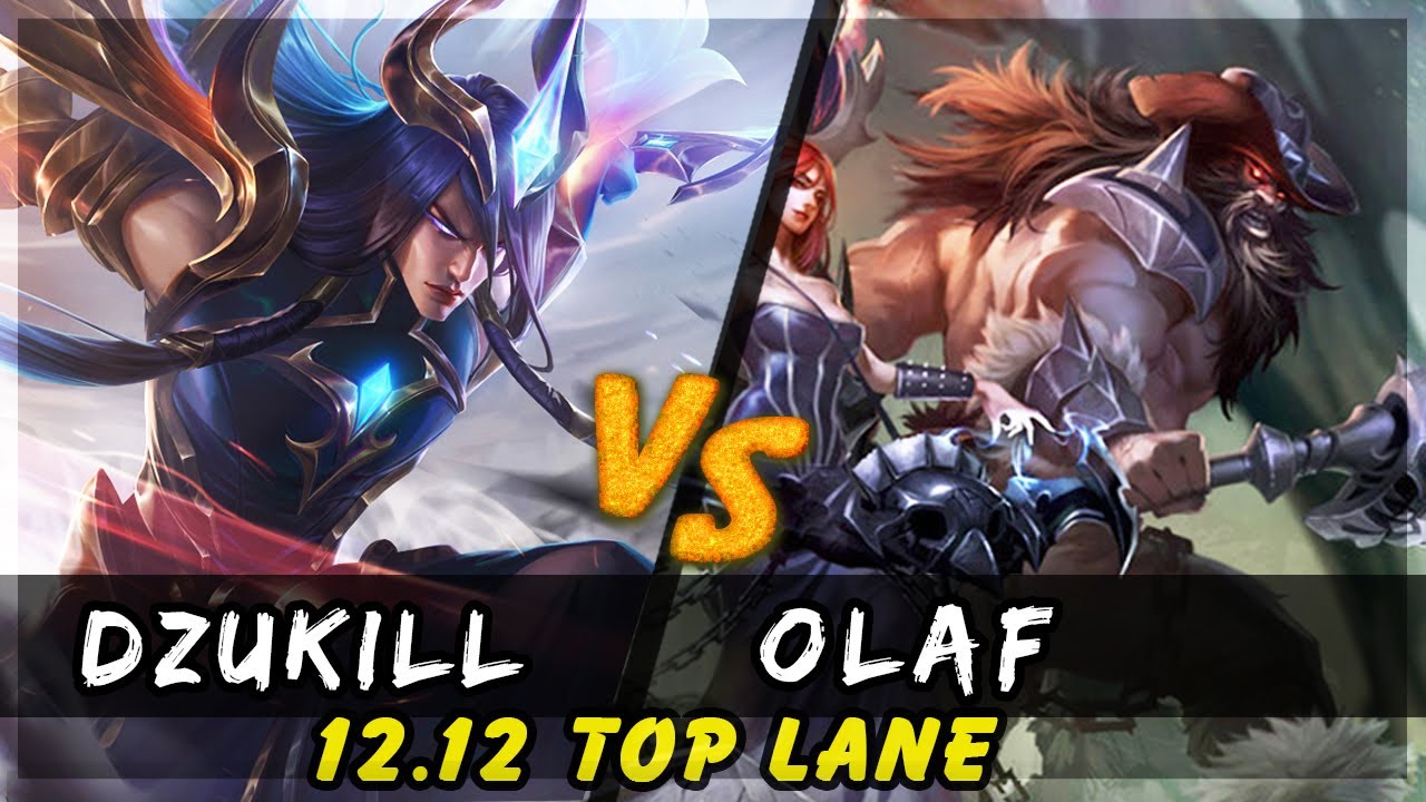 Dzukill - Yone vs Olaf TOP Patch 12.12 - Yone Gameplay