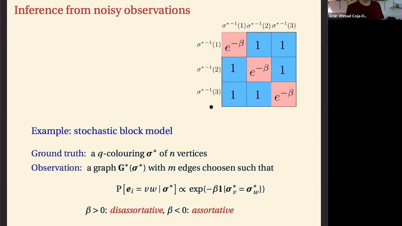 Inference on Random Factor Graphs