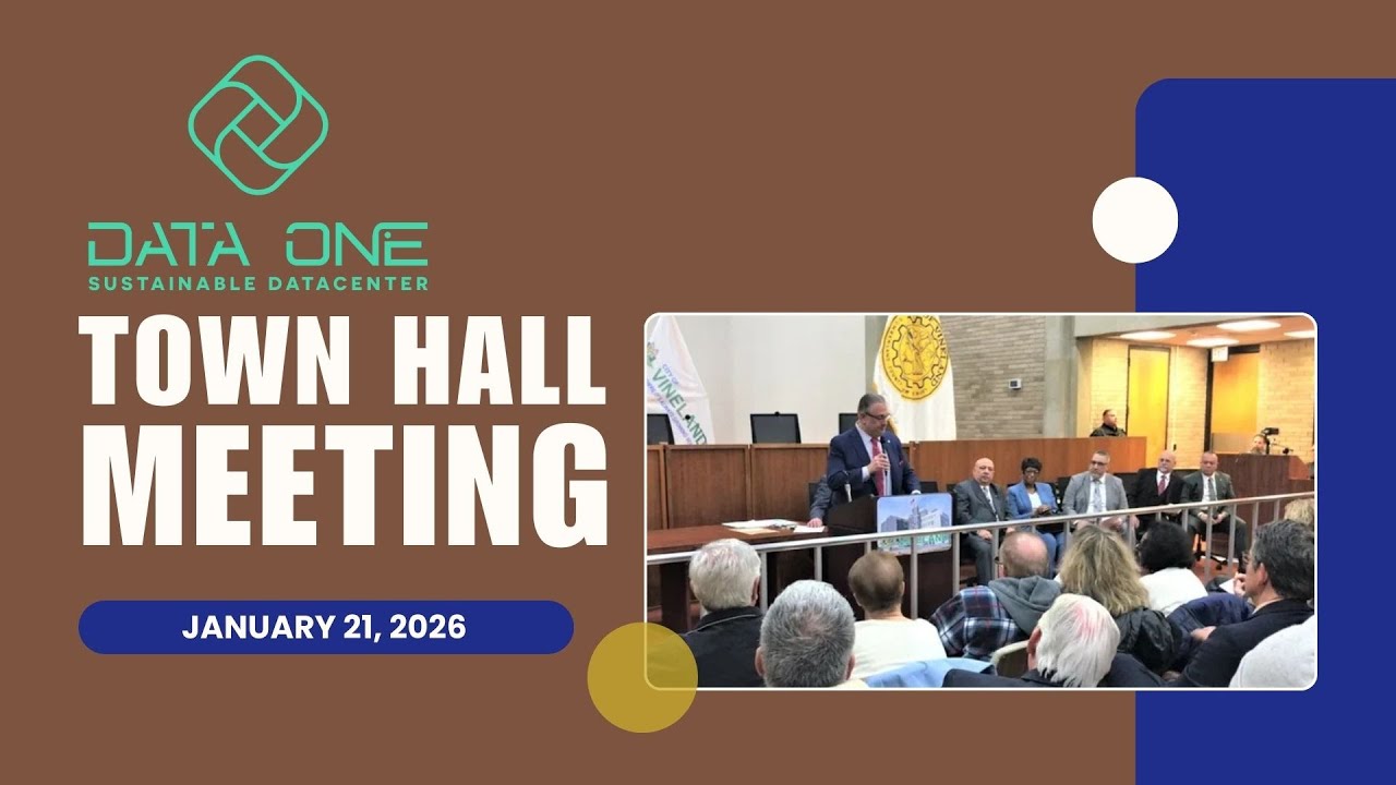 City of Vineland Town Hall Meeting: January 21st, 2026