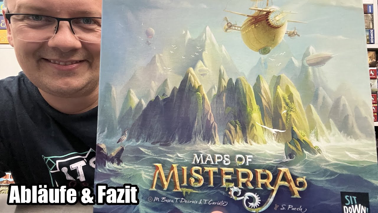 Maps of Misterra (Sit Down) - Entdeckung des Landes! mit deutscher Anleitung!