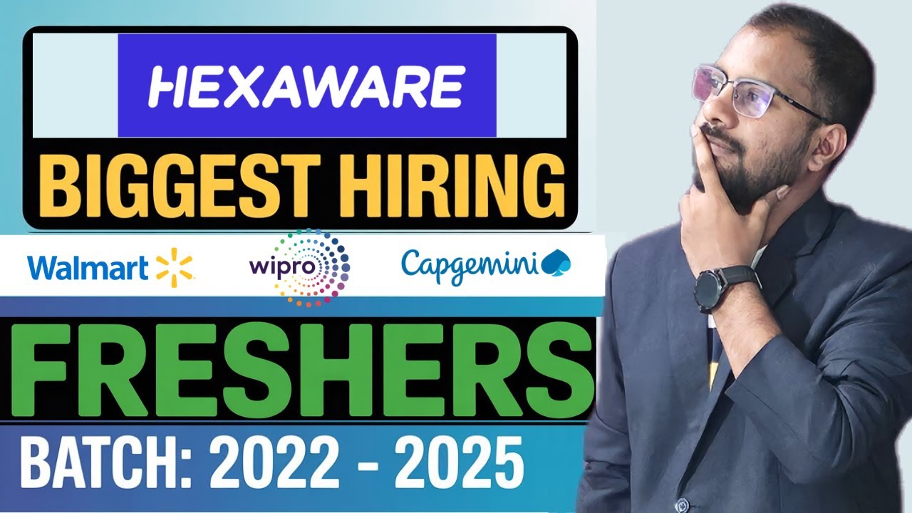 Hexaware New Recruitment Drive Announced | Wipro, Walmart, Capgemini, kwalee Freshers Hiring | Apply