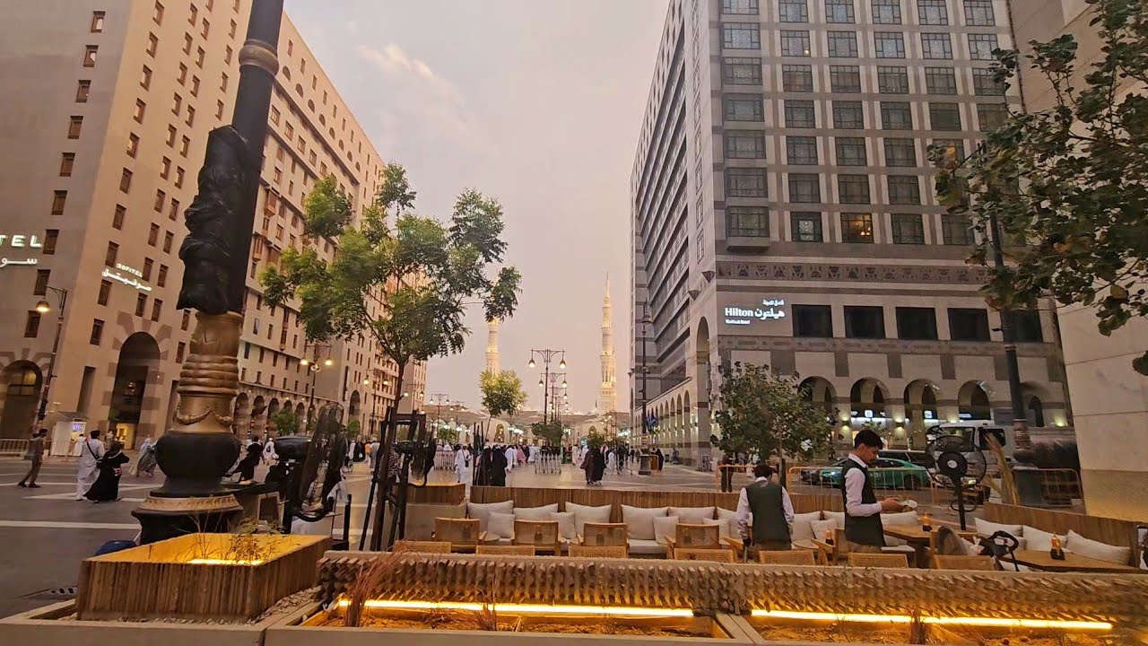 Madinah street view || Wajah baru masjid nabawi yang lagi viral belakangan ini.