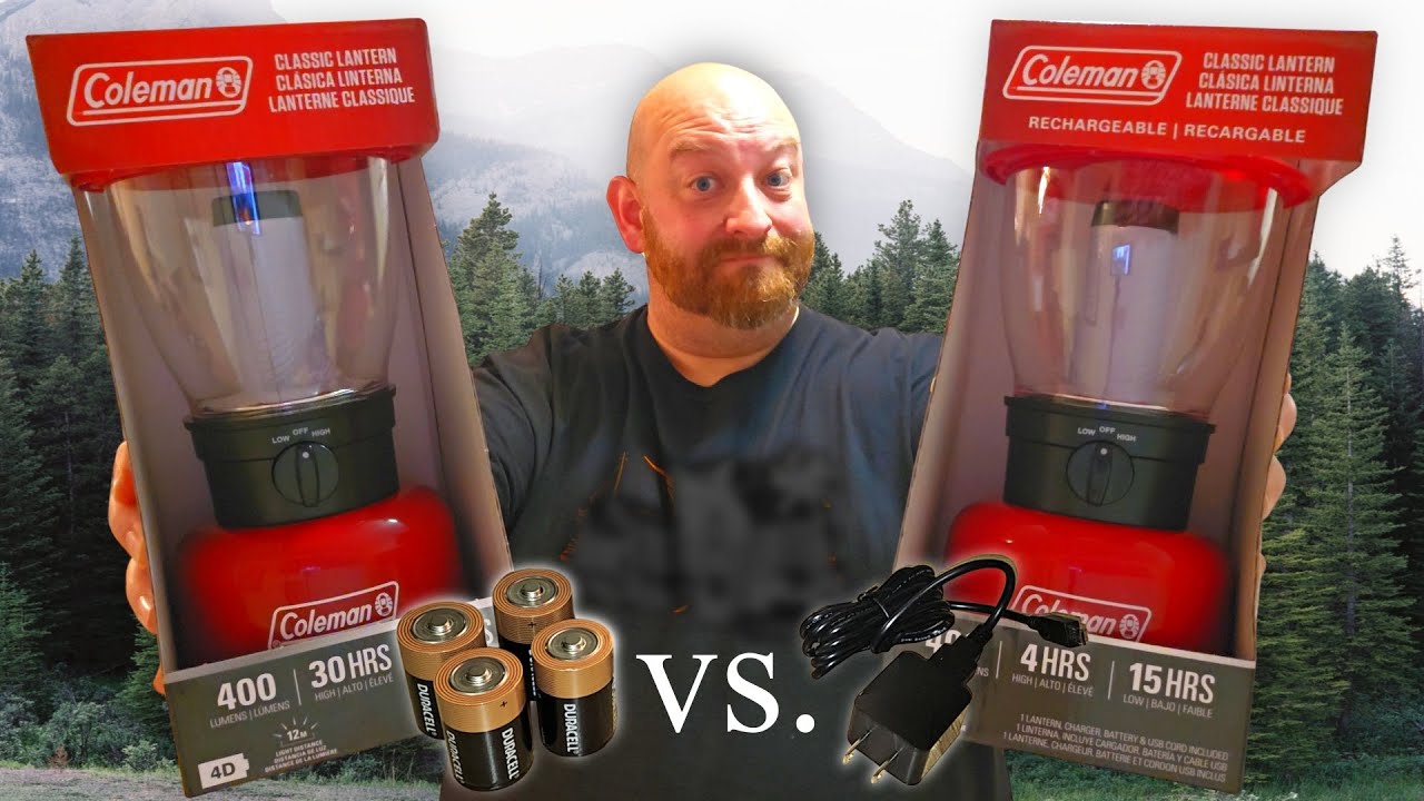 Стоит ли оно того? COLEMAN CLASSIC RED LANTERN: на батарейках или с USB-аккумулятором?