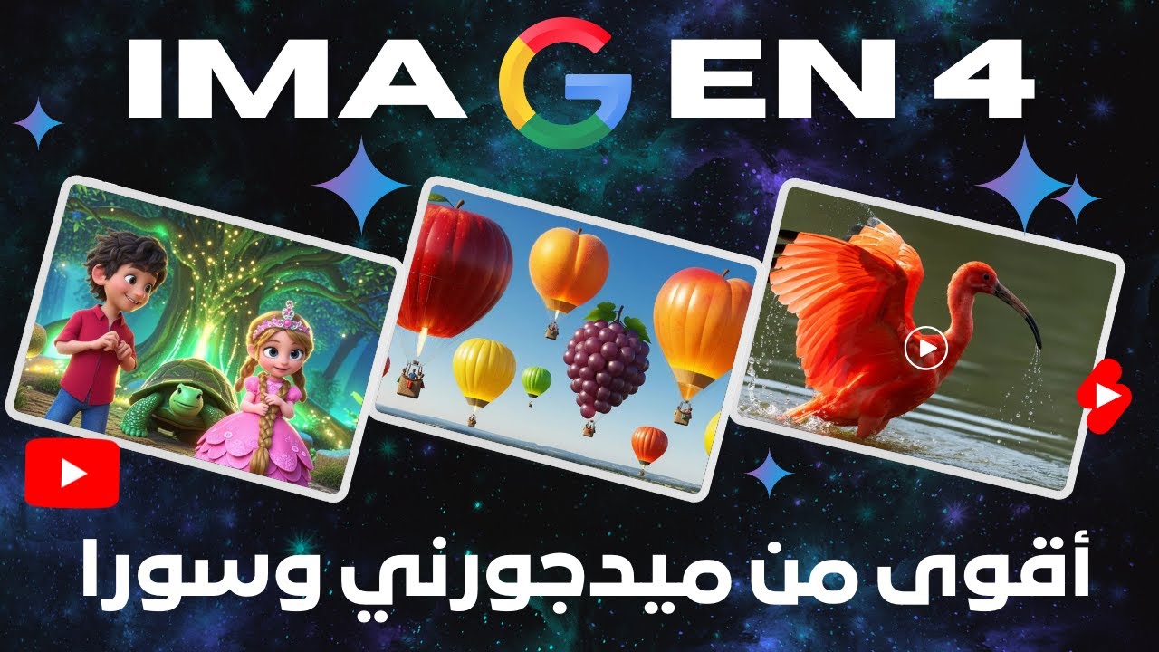 🔥 أداة Google Imagen 4 الجديدة | صور وفيديوهات بجودة خرافية بالذكاء الاصطناعي! مجانا