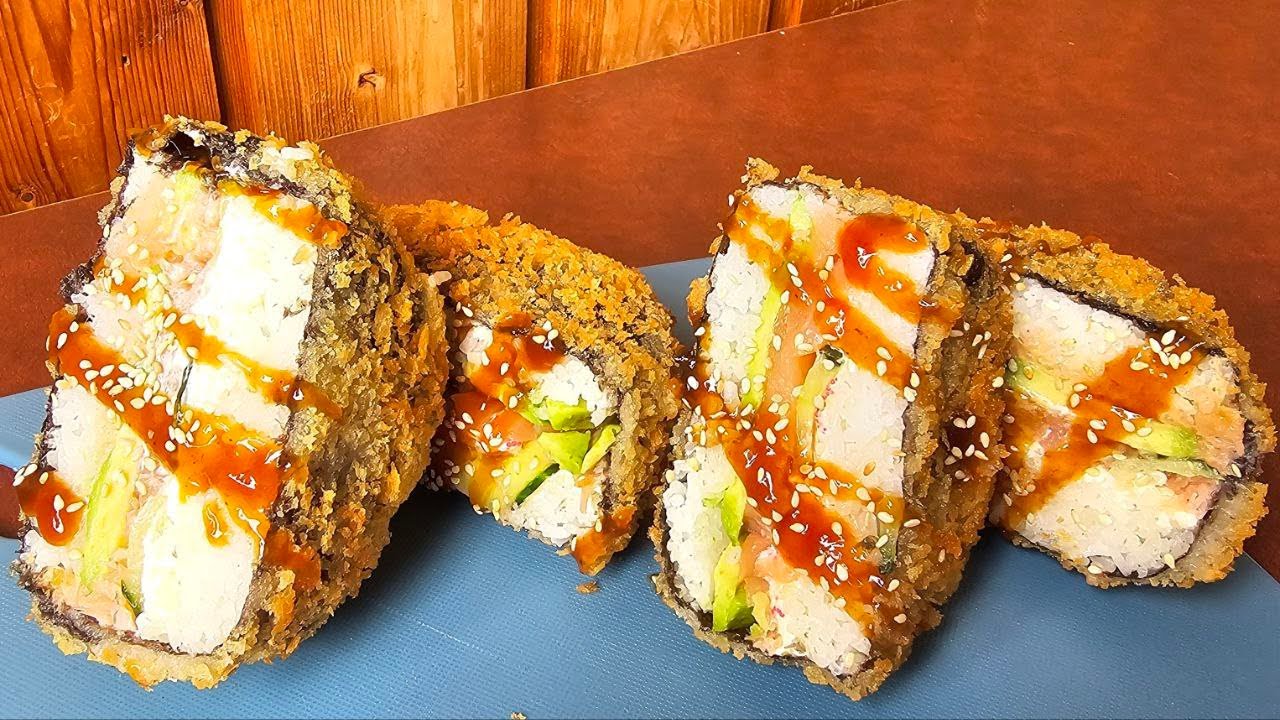 Как сделать СУШИ-БУРГЕР | ЭТО ВКУСНЕЕ РОЛЛ