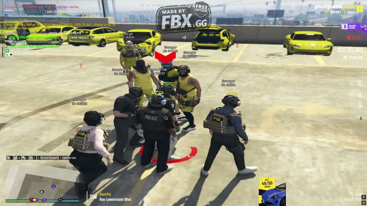 Vagos Gang Take Hostage LSPD Employee is not be easy LSPD is Here and You can’t go anywhere Easy￼