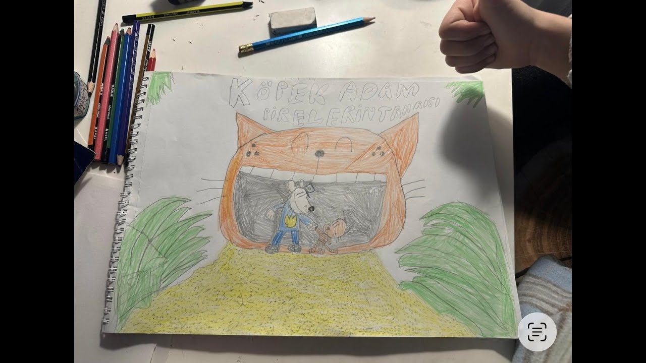 ilk çizim videom :) boyama videom gelecek...