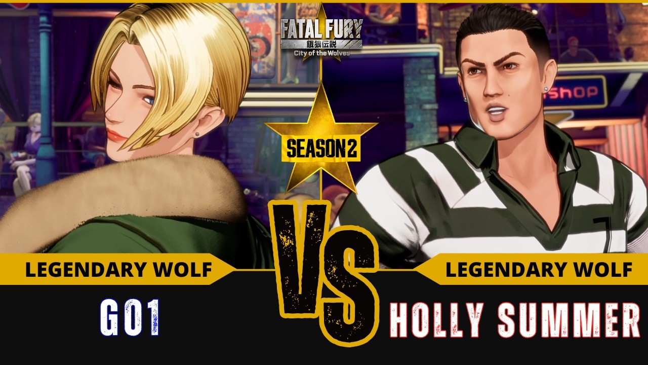 FF:CotW 🐺 GO1 (Blue Mary) vs HOLLY SUMMER (Cristiano Ronaldo)⭐Replay Match - FATAL FURY: CotW - 4/26