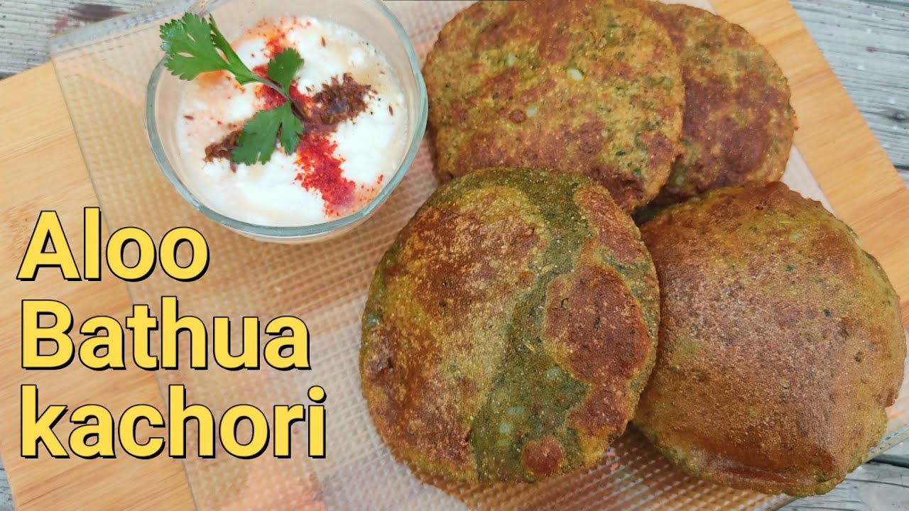 Aloo Bathua Kachori | Bathue Kachori | Bathue ki kachori | Bhumikaa's kitchen