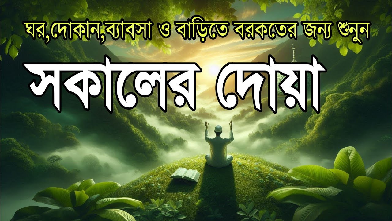 সকালটা শুরু হোক হৃদয় শীতল করা বরকতময় আয়াত দিয়ে। সকালের দোয়া ও জিকির । Morning Dua Full by Alaa Aqel