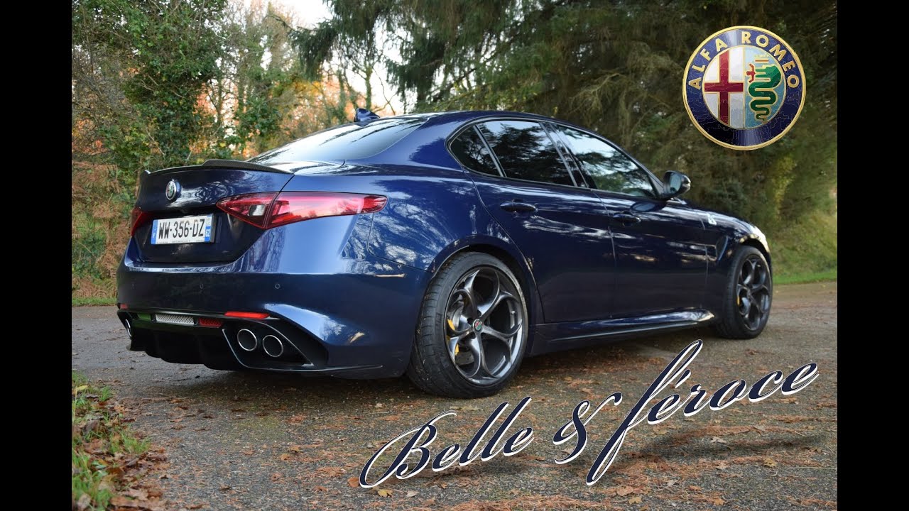 ALFA ROMEO GIULIA QUADRIFOGLIO VERDE :  Aussi belle que féroce !