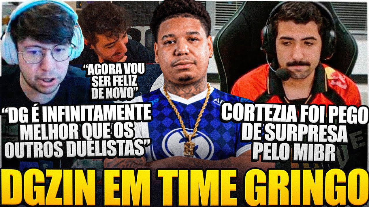 DGZIN DE VOLTA ÀS FRANQUIAS! VAZOU FAZENDO TESTES PARA O VCT AMÉRICAS - CORTEZIA SOBRE SAÍDA DO MIBR