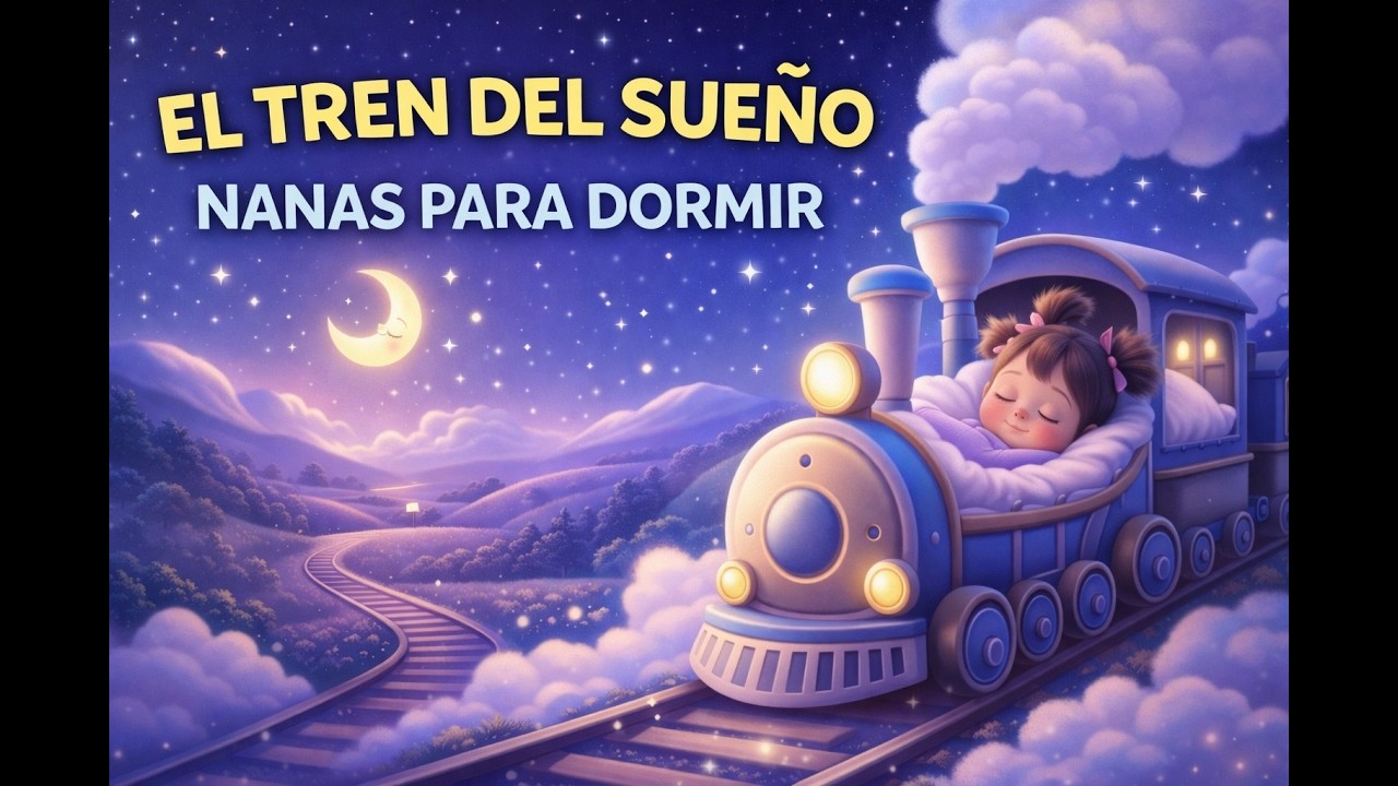 COCOCALM🌙 Nanas Clásicas: El Viaje del Tren del Sueño | Música para Dormir Bebés💫✨