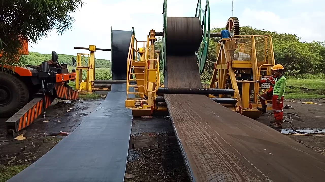 Belt winder, pt supra bakti mandiri site pltu indramayu