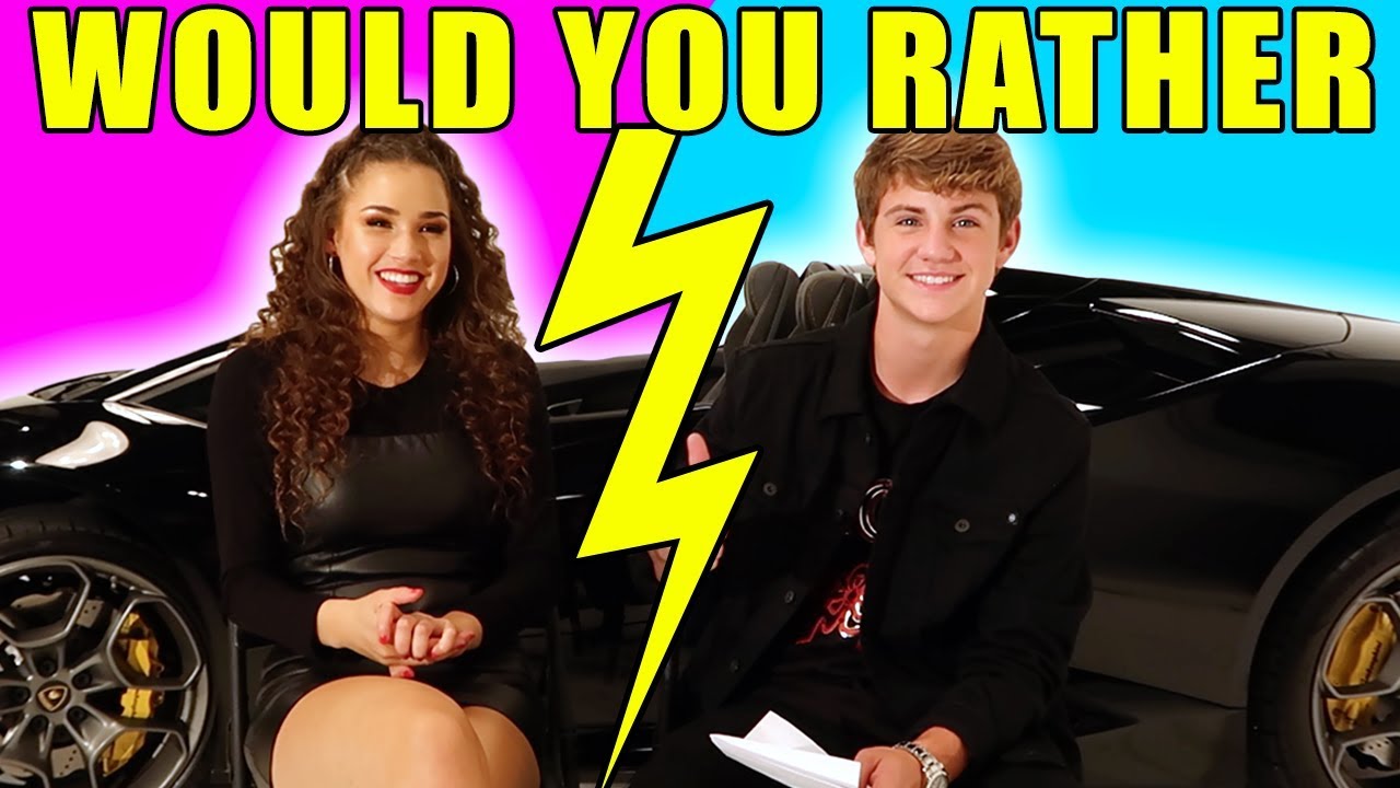 Would You Rather!? (MattyBRaps & Gracie Haschak)