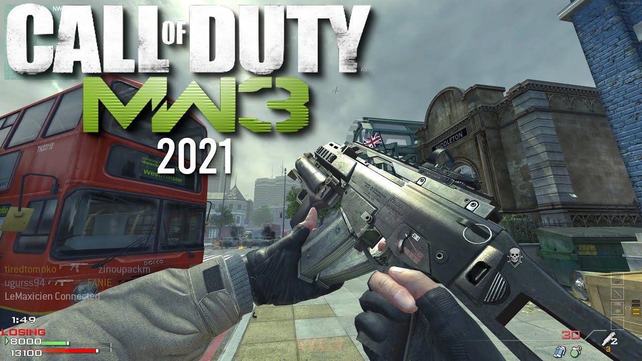 Call of Duty Modern Warfare 3 Multiplayer In 2021 IW5X | 4K
