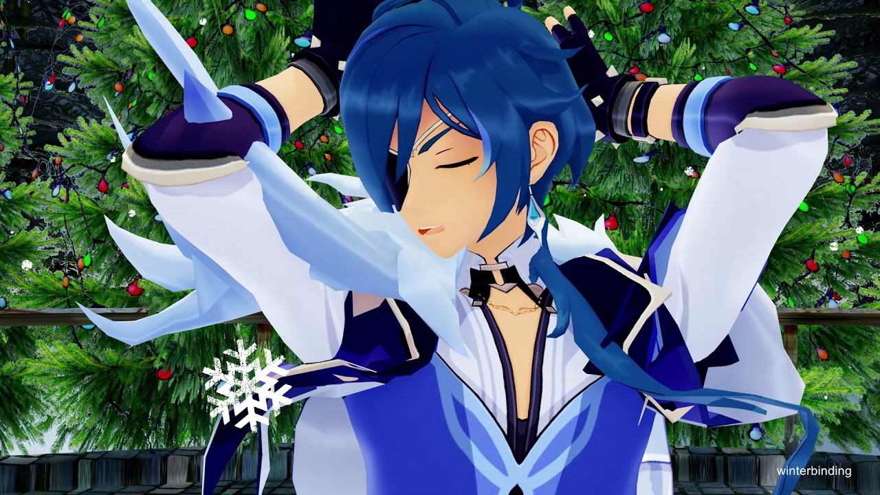 [MMD - Genshin Impact] Feel Special - TWICE [Holiday special, Zhongli + Kaeya + Childe + Diluc]