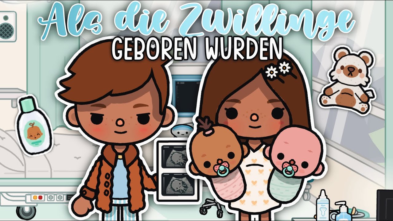 ALS DIE ZWILLINGE GEBOREN WURDEN 👶🏼🍼 | GESCHICHTE | TOCA BOCA STORY DEUTSCH