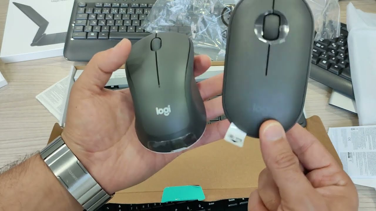 Logitech Kablosuz Klavye Seti Karşılaştırma MK540 MK470 MK330